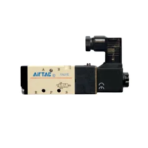 AIRTAC/亚德客 4V100系列电磁阀 4V11006B 两位五通 DIN插座式 接口Rc1/8 DC24V 1个