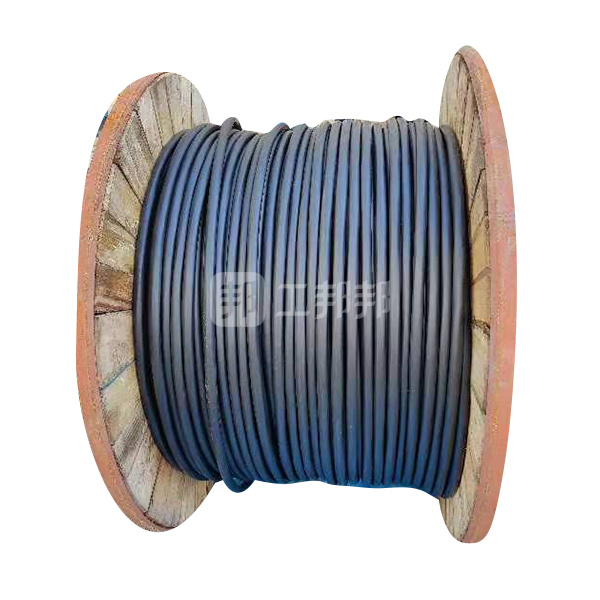 qifan起帆铜芯氟塑料绝缘聚氯乙烯护套电力电缆fv061kv595护套黑色1米