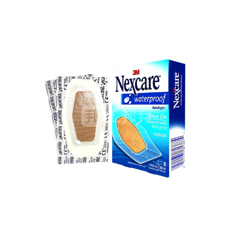 3m 耐适康防水创口贴 586-20pb 26×57mm 20片 1盒 现货