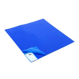 ZKH/震坤行 粘尘垫 ZCD005 每层24×36"(600×900mm) 蓝色 厚0.03mm 30层×10本 1箱