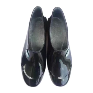 JIANXIANG/健象 PVC低帮雨靴 129 43码 黑色 筒高约8.3cm 1双