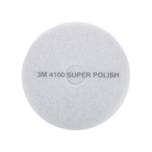 3M 4100白色抛光垫 4100 450mm(17in) 白色 5片 1盒