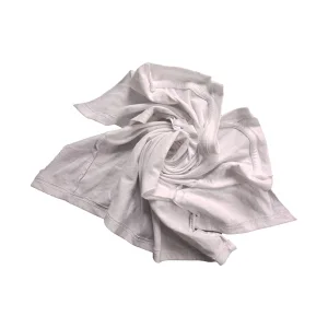 JX/加续 白色旧衣服抹布 232909-25 25kg 80%棉以上 尺寸约40×60cm 1包