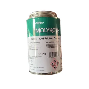 MOLYKOTE/摩力克 室温快固减摩涂层 D321R 灰黑色 1kg 1罐