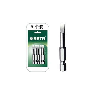 SATA/世达 6.3mm系列50mm长一字形旋具头 SATA-59311 3mm 1组