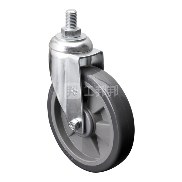 pu脚轮 57136-576-77 载重130kg 插板规格m16×25mm 安装高度196mm 1