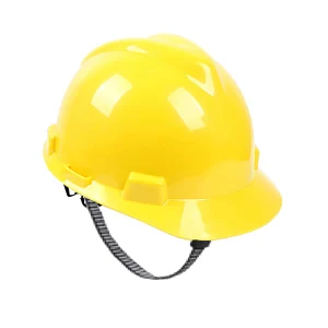 MSA/梅思安 V-Gard ABS标准型安全帽 10172880 黄色 超爱戴帽衬 针织布吸汗带 D型下颏带 1顶