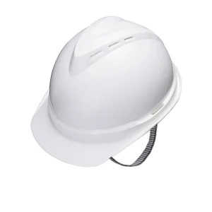 MSA/梅思安 V-Gard500 ABS豪华型有孔安全帽 10172476 白色 带透气孔 超爱戴帽衬 针织布吸汗带 D型下颏带 1顶