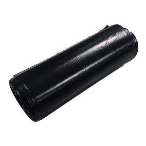 XLK/小箩筐 黑色连口垃圾袋(新料) LH4555-30只装 45×55cm 全厚度0.8丝 30只 1卷