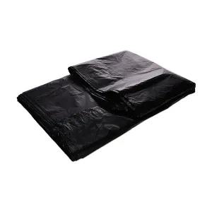 XLK/小箩筐 黑色平口垃圾袋(新料) LH7080-50只装 70×80cm 厚度2丝 50只 1包