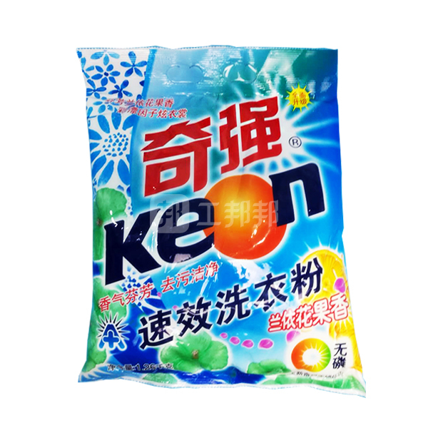 qiqiang奇强去污洁净洗衣粉兰依花果香6907917013335126kg1包现货