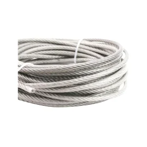 KK 包塑钢丝绳 包塑钢丝绳-6X7-φ4.8-定制-定制 绳径3，外径4.8，6×7 1米