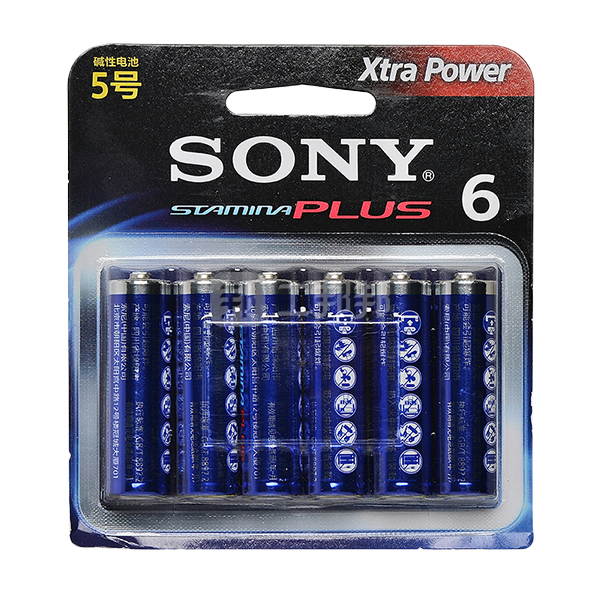 sony索尼5号电池am3b6d6粒装1板现货