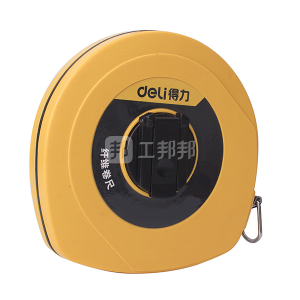 deli/得力 纤维卷尺 dl9830 30m×12.5mm 1把