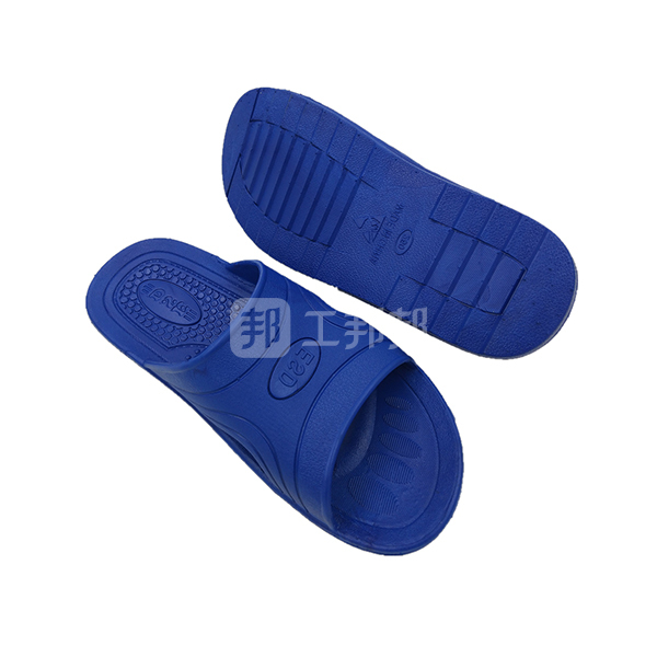 tabsun/同花盛 spu底蓝色防静电拖鞋 720-l 44码 1双 现货