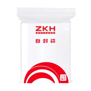 ZKH/震坤行 自封袋 6# 单面4丝 尺寸170×120mm 100个 1包